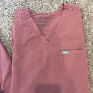 Figs scrub set mauve